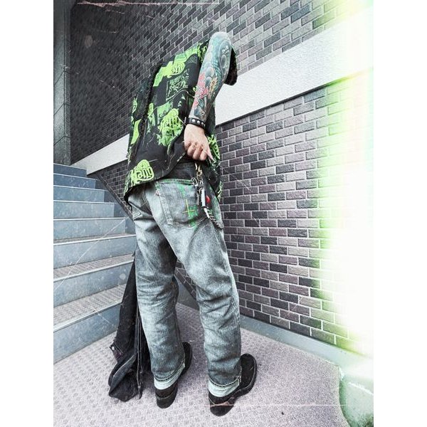 画像20: 【HANG】Devil Dress PAZUZU DENIM PANTS "013P ZXX" (20)