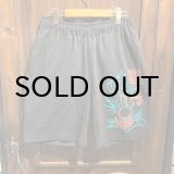 画像: {NO MAD NUMSKULL} MAHJONG SHORTS / BLACK