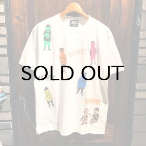 画像: {RAFFISH DOG} "TM PAINT" MULTI S/S T-SHIRTS / WHITE