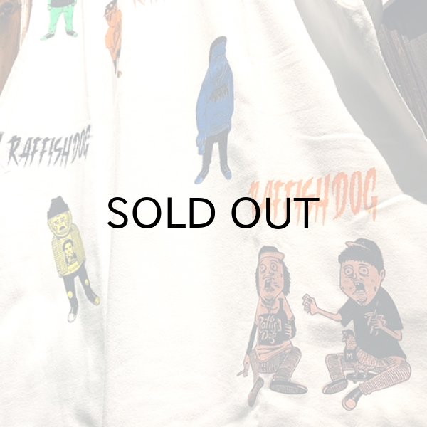 画像3: {RAFFISH DOG} "TM PAINT" MULTI S/S T-SHIRTS / WHITE (3)