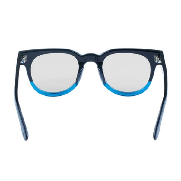 BLACK × COBALT / LIGHT GREY