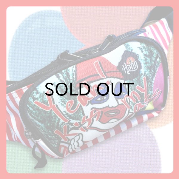 画像3:  {HANG} Kiss My Ass West Pouch Bag (3)