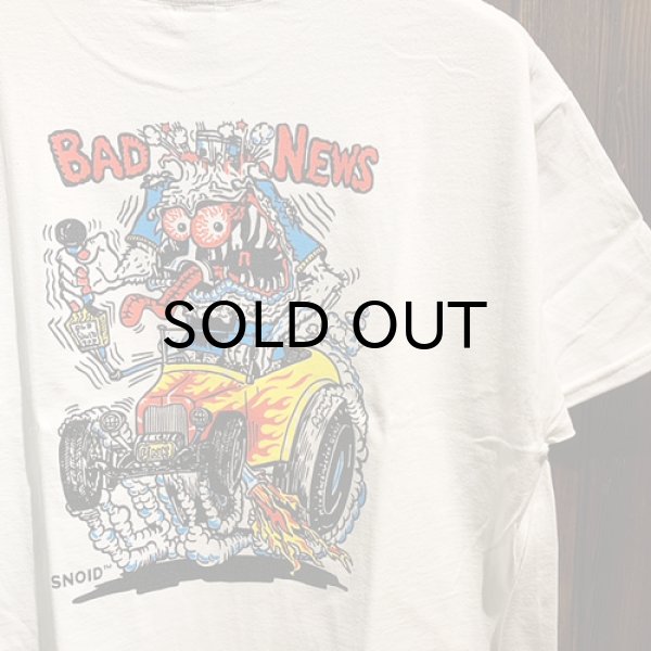 画像4: {SNOID} "BAD NEWS" F/C T-shirts  (4)