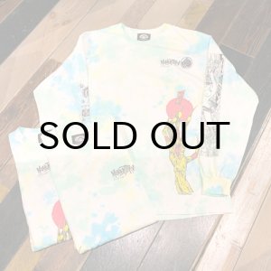 画像: {Momentary Psycho Art} TIEDYE L/S T-SHRITS(C)