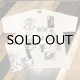 画像: {Momentary Psycho Art} MULTI PRINT T-SHIRTS / ASHGREY(B)