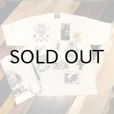 画像: {Momentary Psycho Art} MULTI PRINT T-SHIRTS / ASHGREY(C)