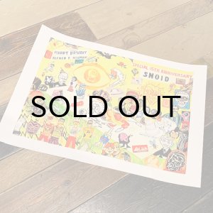 画像: {SNOID} "HAPPY BIRTHDAY ALFRED F. NEUMAN" POSTER