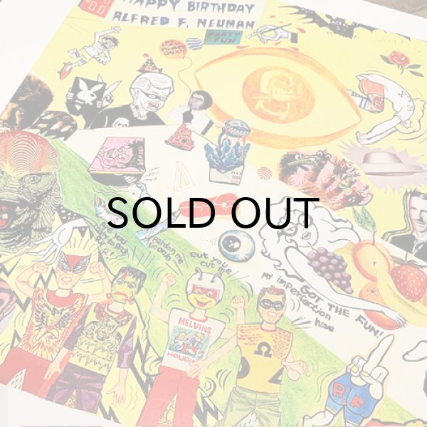 画像2: {SNOID} "HAPPY BIRTHDAY ALFRED F. NEUMAN" POSTER (2)