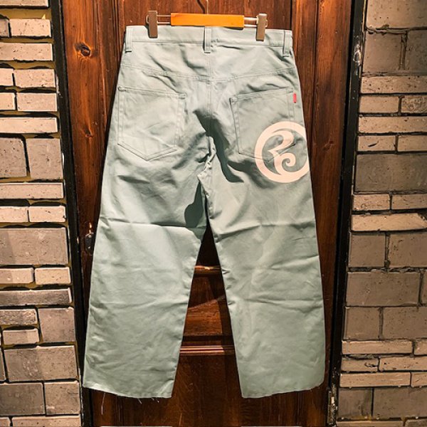画像2: {ROLLING CRADLE} CANVAS WIDE PANTS (2)