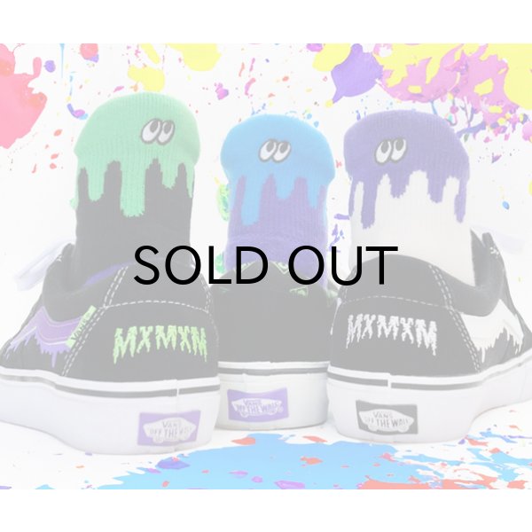 画像2: {MAGICAL MOSH MISFITS} どろどろ短かソックス (2)