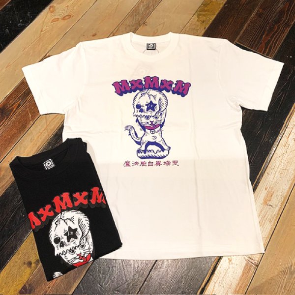 画像1: {MAGICAL MOSH MISFITS} ねこどくろ TEE (1)