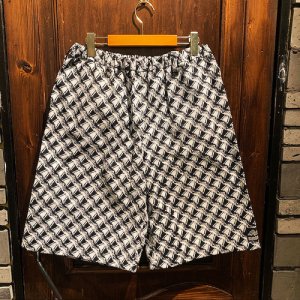 画像: ※受注商品※ {NO MAD NUMSKULL} ORIGINAL PATTERN SHORT PANTS / "UFO" / BLACK