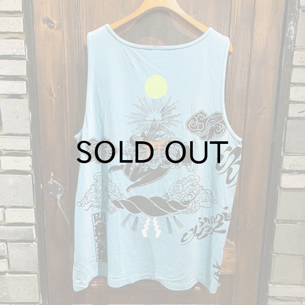 画像2: {奇なり} TANKTOP (BLUE) (2)