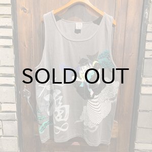 画像: {奇なり} TANKTOP-3 (BLACK/XL)