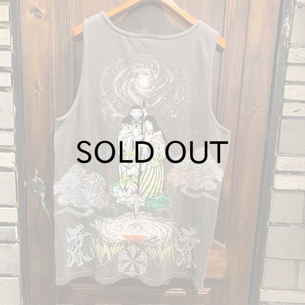 画像2: {奇なり} TANKTOP (BLACK/L) (2)