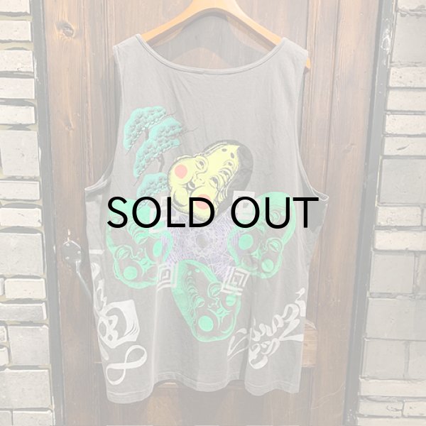 画像2: {奇なり} TANKTOP-2 (BLACK/XXL) (2)