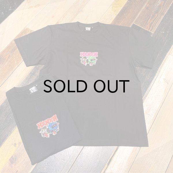 画像1: {MAGICAL MOSH MISFITS × キン肉マン} “どろどろ超人師弟コンビ” TEE (1)