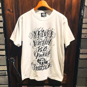 画像: {YUKYAN × RAFFISH DOG} "日日是好日" S/S T-SHIRTS (WHITE)