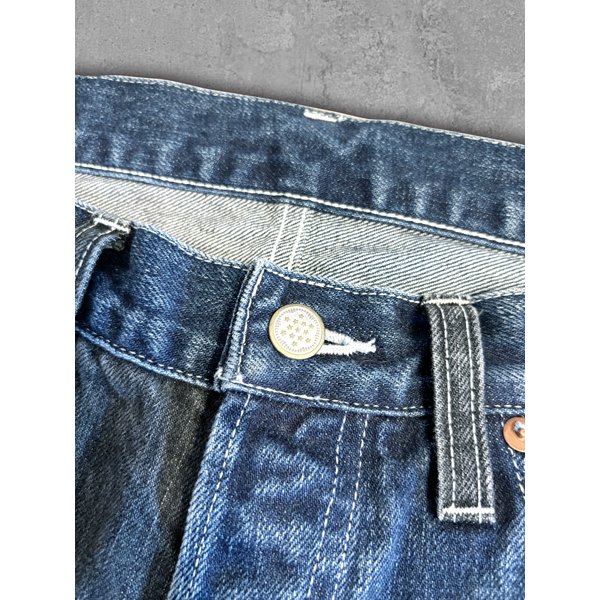 画像4:  {HANG} B.S.H.C.I. PRISON CRAZY DENIM PANTS “BSHCI" (4)