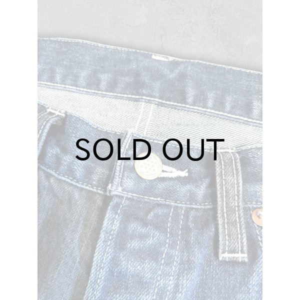 画像4:  {HANG} B.S.H.C.I. PRISON CRAZY DENIM PANTS “BSHCI" (4)