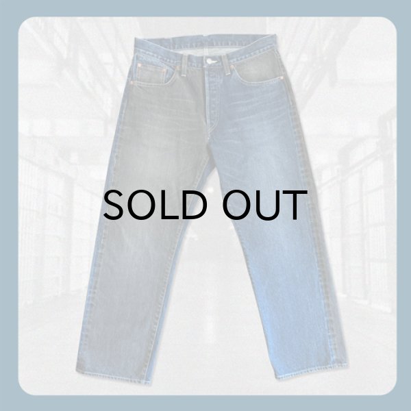 画像2:  {HANG} B.S.H.C.I. PRISON CRAZY DENIM PANTS “BSHCI" (2)