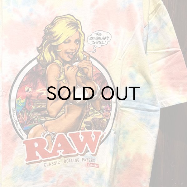 画像2: {EROSTIKA} "RAW GIRL" Tie Dye T-Shirt (2)