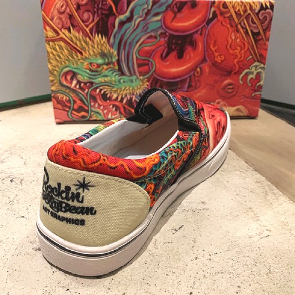 画像4: {EROSTIKA} "Fujin Raijin" Slip-on (4)