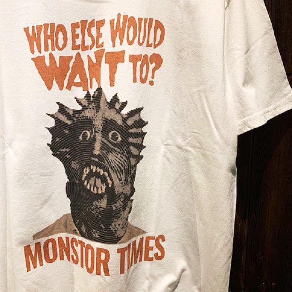 画像2: {MONSTOR TIMES} "WHO ELSE WOULD WANT TO?" TEE SS (2)
