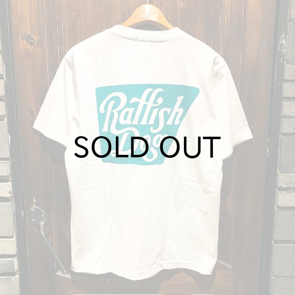画像3: {RAFFISH DOG} "GOOD SELECT" S/S T-SHIRTS / WHITE×GREEN (3)