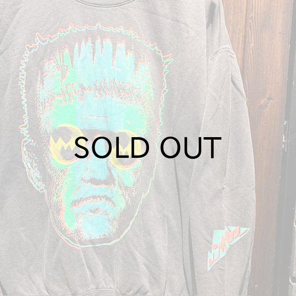 画像2: {NO MAD NUMSKULL} "FRANKEN" SWEAT (SUMI) (2)