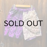 画像: {NO MAD NUMSKULL} ORIGINAL PATTERN SHORT PANTS / "CRAZY PURPLE" 