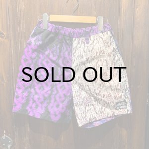 画像: {NO MAD NUMSKULL} ORIGINAL PATTERN SHORT PANTS / "CRAZY PURPLE" 