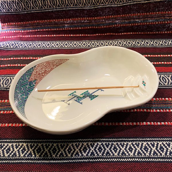 画像1: {九九谷} POOL BOWL お香立て (1)