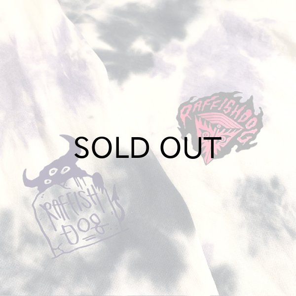 画像5: {JUNK LAW×KYOGU×RAFFISH DOG} "黒鉄" TIE DYE SWEAT (5)