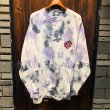 画像1: {JUNK LAW×KYOGU×RAFFISH DOG} "黒鉄" TIE DYE SWEAT (1)