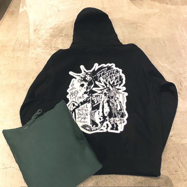 画像1: {JUNK LAW×KYOGU×RAFFISH DOG} "黒鉄" P/O PK (1)