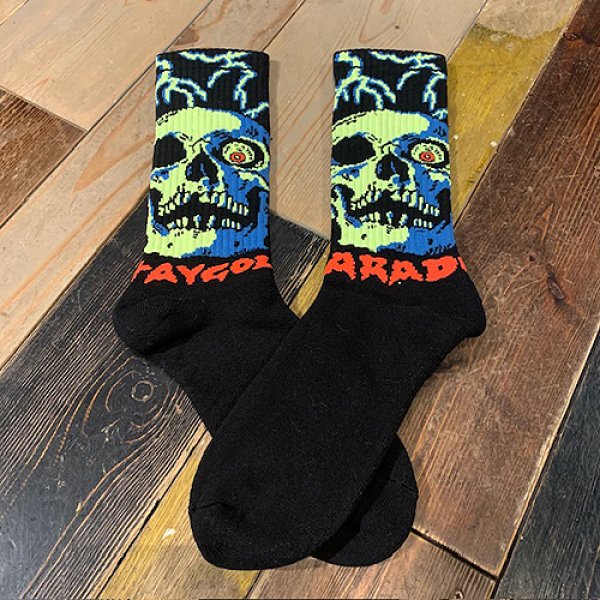 画像1: {STAY GOLD × PARADOX} "HIROTTON 3" SOCKS (1)