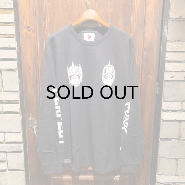 画像1: {PUNK DRUNKERS × キン肉マン} ネメシスドライバーロンTEE (1)