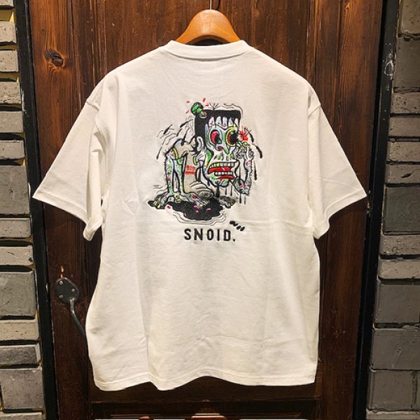 画像2: {SNOID} "BIG FLANKY" Embroidery T-SHIRTS (2)