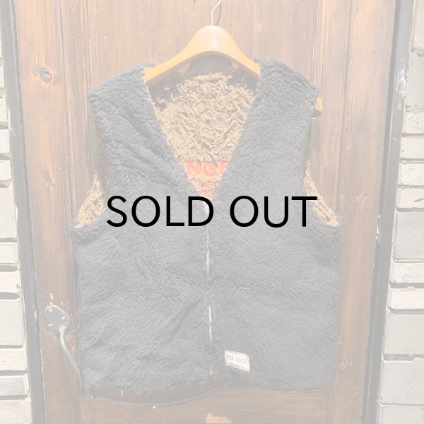 画像5: {POP EYES} "PPE KEEP OUT" FUR VEST (5)