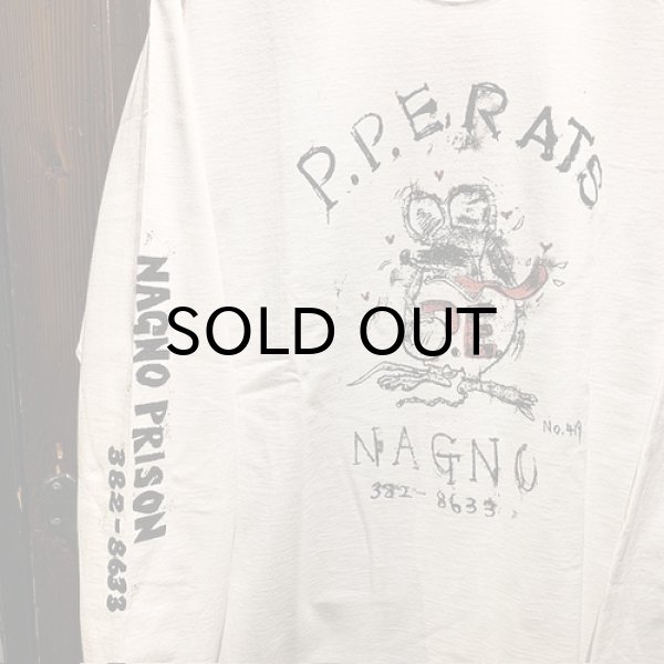 画像2: {POP EYES} PRISON ART "P.P.E RATS" TEE LS (2)
