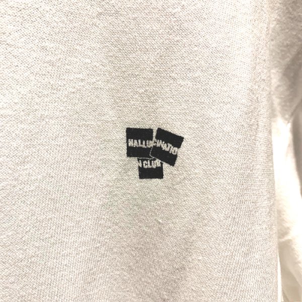 画像3: {TENKI} "HALLUCINATION CLUB" L/S T-SHIRTS (WHITE) (3)