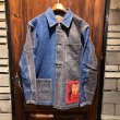 画像1: 【HANG】B.S.H.C.I. PRISON CRAZY DENIM JACKET "BSHCI" (1)