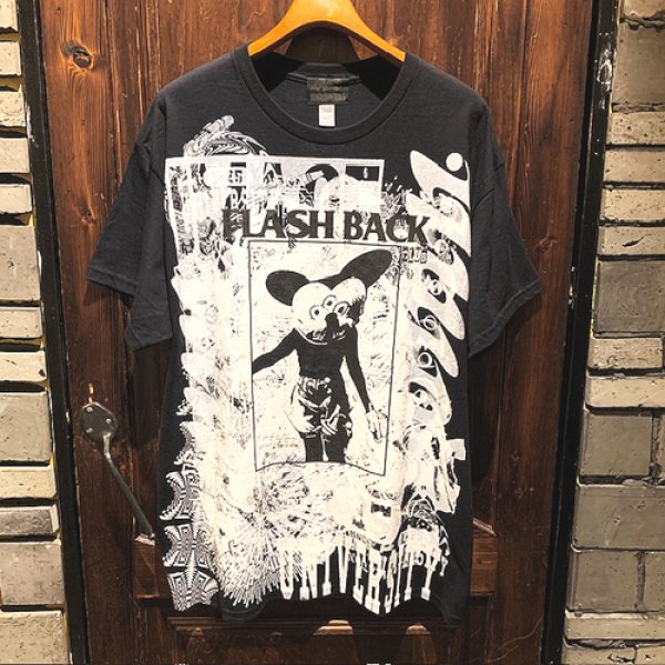 画像1: {NO MAD NUMSKULL} SPECIAL MULTI PRINT T-SHIRTS (BLACK×WHITE) (1)