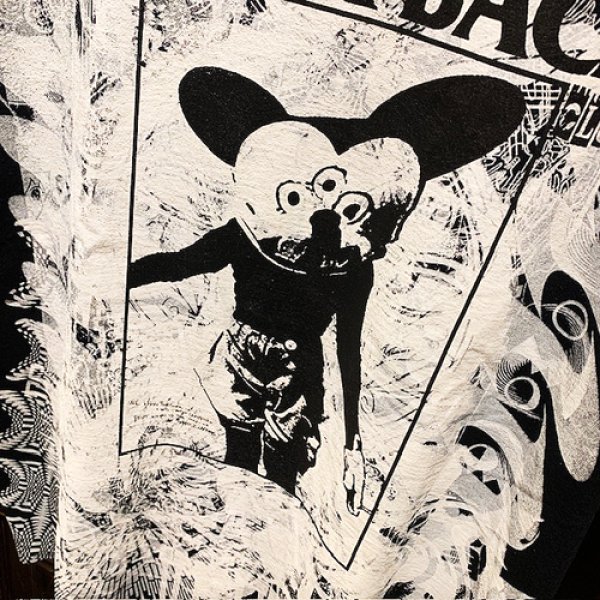 画像3: {NO MAD NUMSKULL} SPECIAL MULTI PRINT T-SHIRTS (BLACK×WHITE) (3)