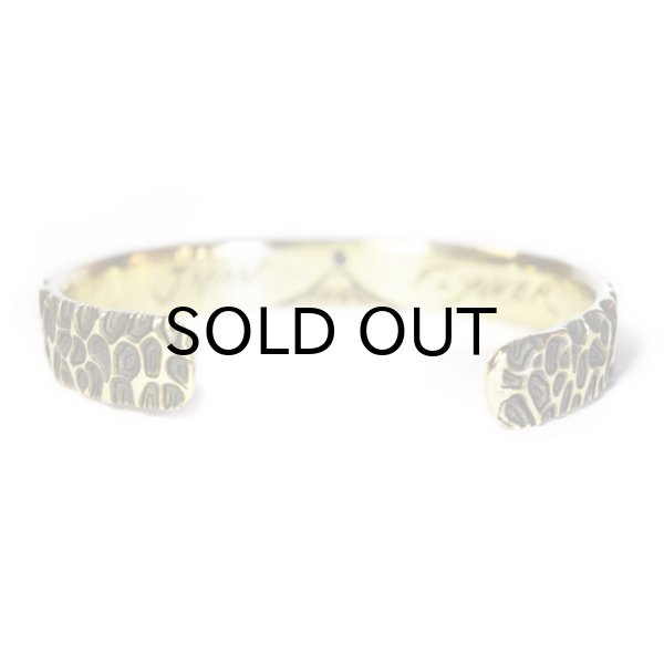 画像3: {FLYOVER} Penetration Bangle ＜Brass＞ (3)