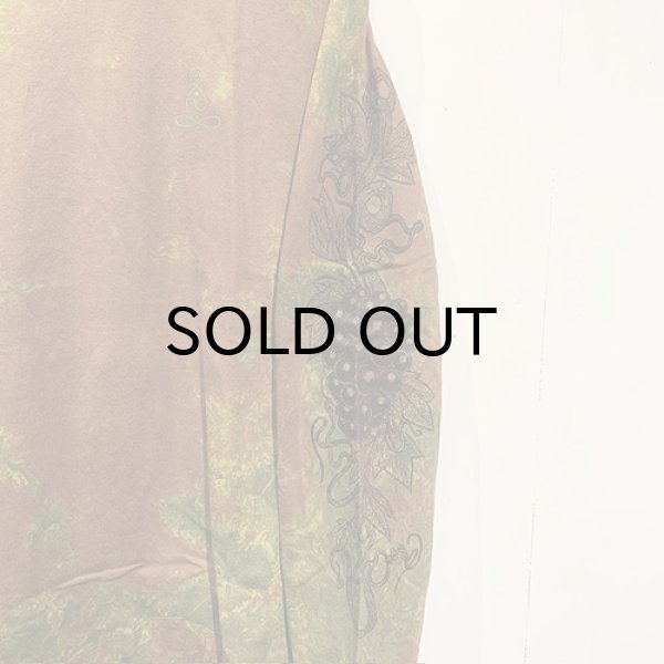 画像2: {FLYOVER} "ぶどう藍染" L/S T-SHIRTS (2)