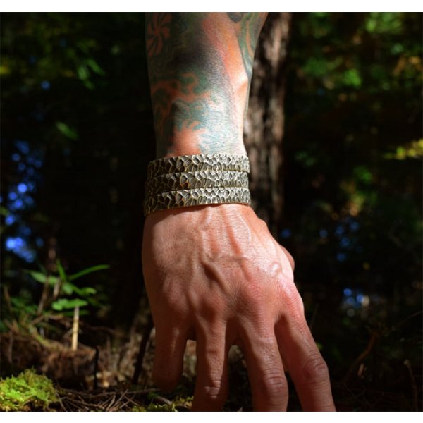 画像7: {FLYOVER} Penetration Bangle ＜Brass＞ (7)