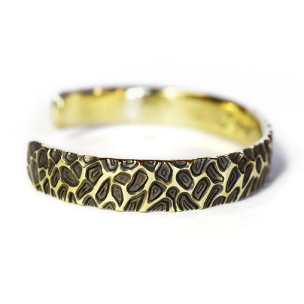 画像5: {FLYOVER} Penetration Bangle ＜Brass＞ (5)