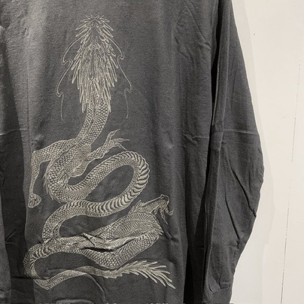 画像3: {FLYOVER} "CRAZY TIGER&DRAGON" L/S T-SHIRTS (3)